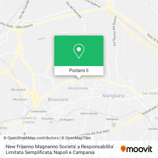 Mappa New Frijenno Magnanno Societa' a Responsabilita' Limitata Semplificata