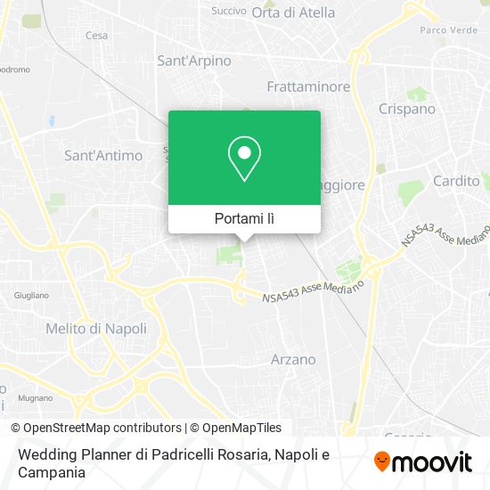 Mappa Wedding Planner di Padricelli Rosaria