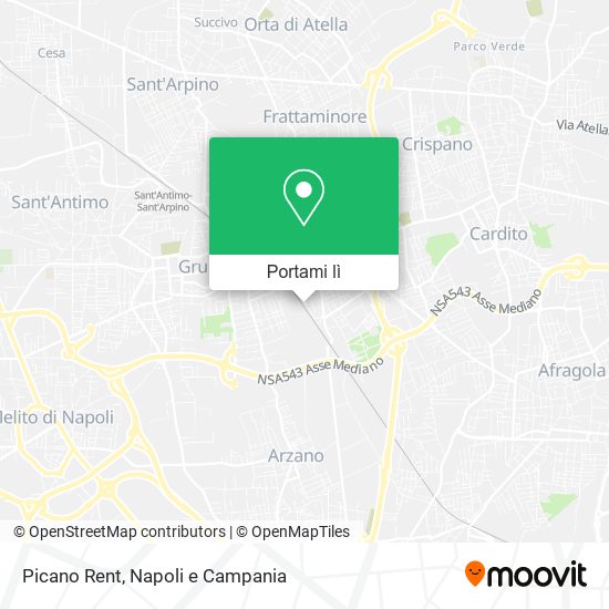 Mappa Picano Rent