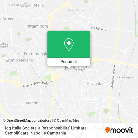 Mappa Icq Italia Societa' a Responsabilita' Limitata Semplificata