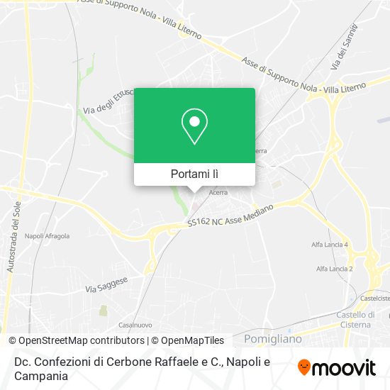 Mappa Dc. Confezioni di Cerbone Raffaele e C.