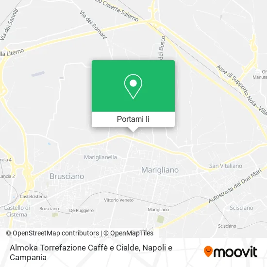 Mappa Almoka Torrefazione Caffè e Cialde
