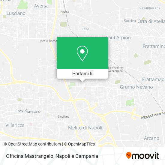 Mappa Officina Mastrangelo