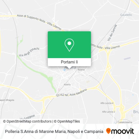 Mappa Polleria S.Anna di Marone Maria