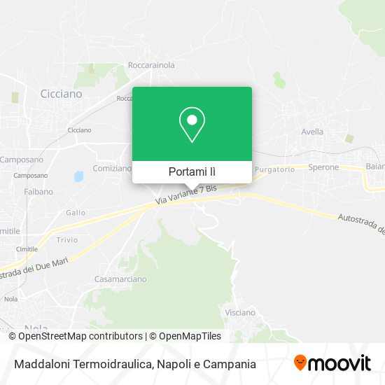 Mappa Maddaloni Termoidraulica