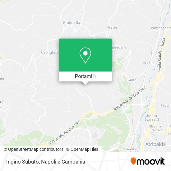 Mappa Ingino Sabato