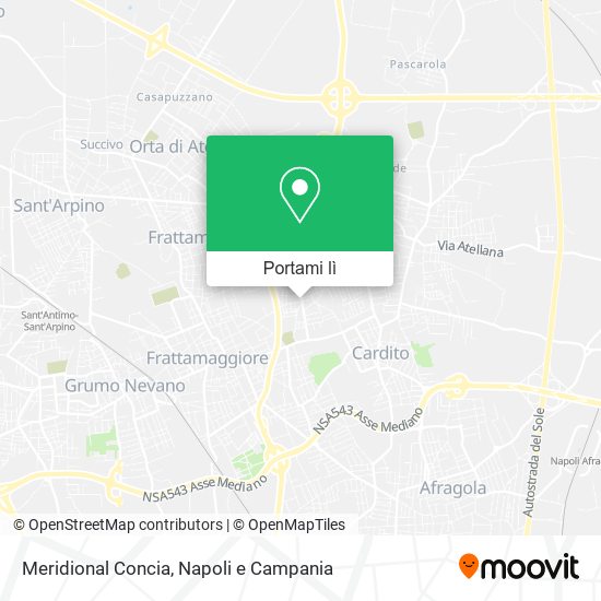 Mappa Meridional Concia