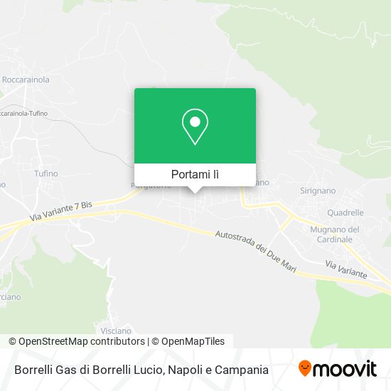 Mappa Borrelli Gas di Borrelli Lucio
