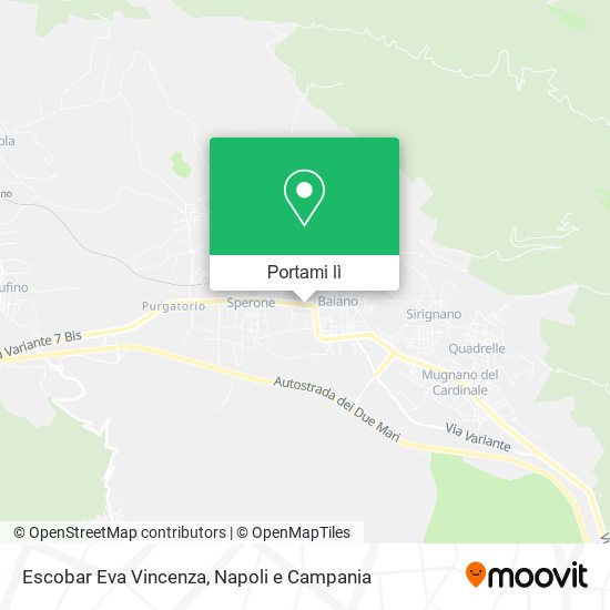 Mappa Escobar Eva Vincenza