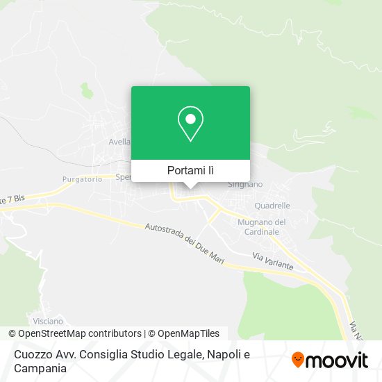 Mappa Cuozzo Avv. Consiglia Studio Legale