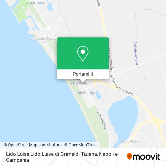 Mappa Lido Luise Lido Luise di Grimaldi Tiziana
