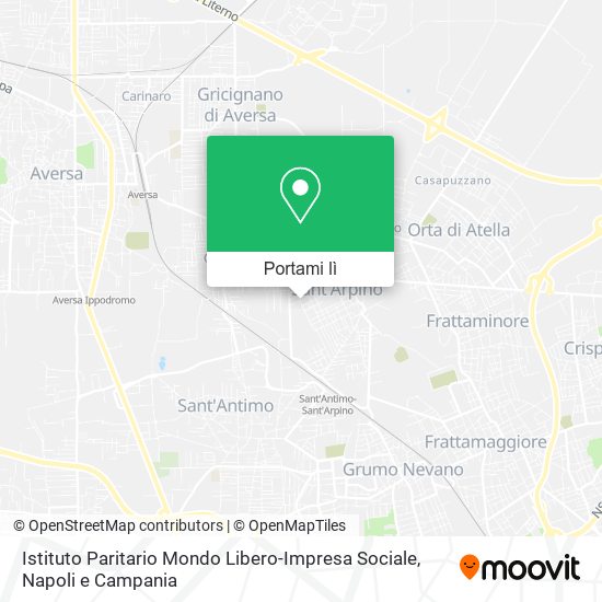 Mappa Istituto Paritario Mondo Libero-Impresa Sociale