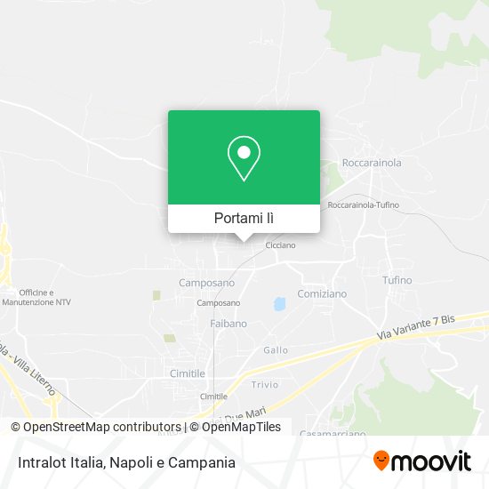 Mappa Intralot Italia