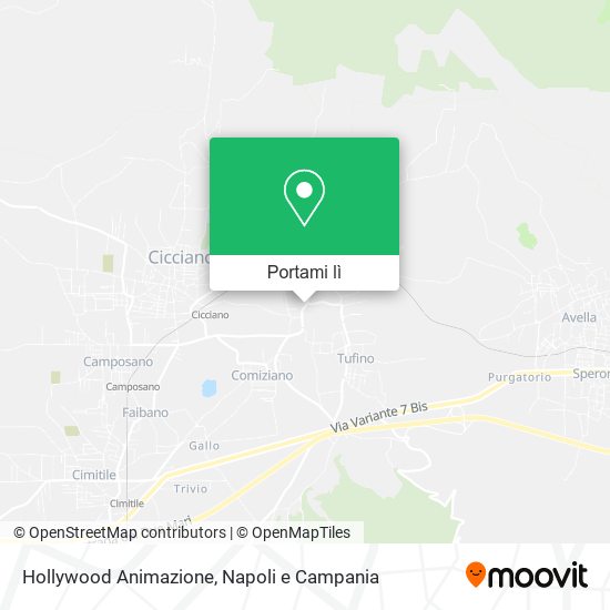 Mappa Hollywood Animazione