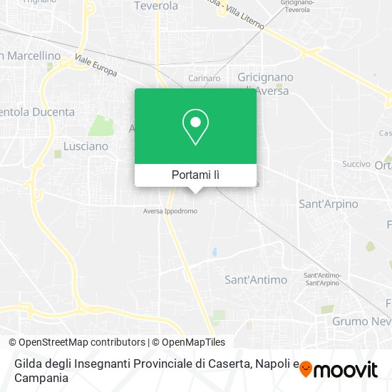 Mappa Gilda degli Insegnanti Provinciale di Caserta