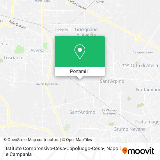Mappa Istituto Comprensivo-Cesa-Capoluogo-Cesa-