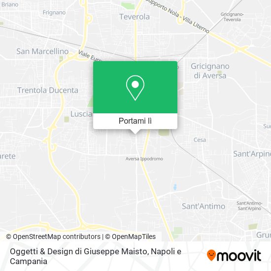 Mappa Oggetti & Design di Giuseppe Maisto