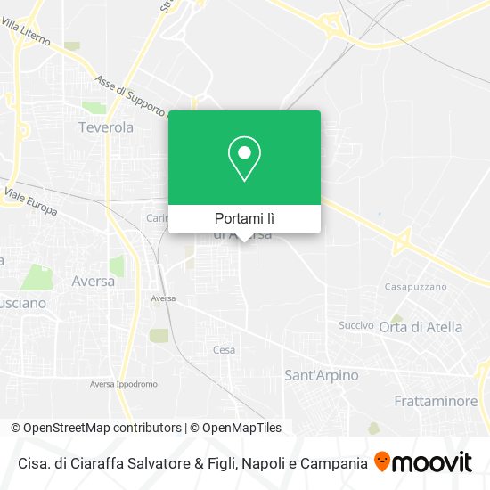 Mappa Cisa. di Ciaraffa Salvatore & Figli