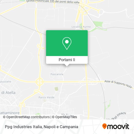 Mappa Ppg Industries Italia