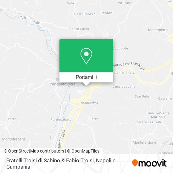 Mappa Fratelli Troisi di Sabino & Fabio Troisi