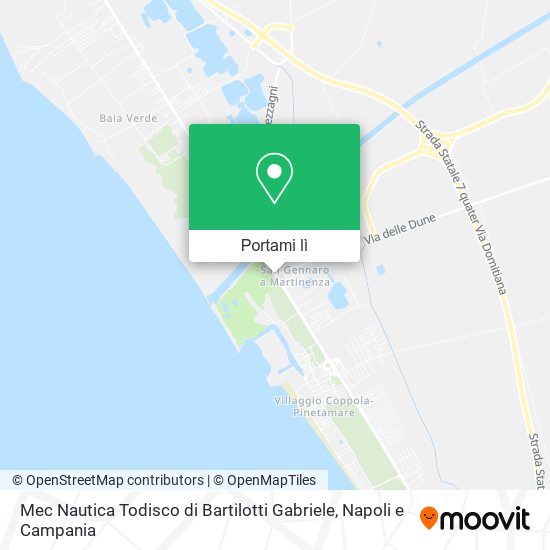 Mappa Mec Nautica Todisco di Bartilotti Gabriele