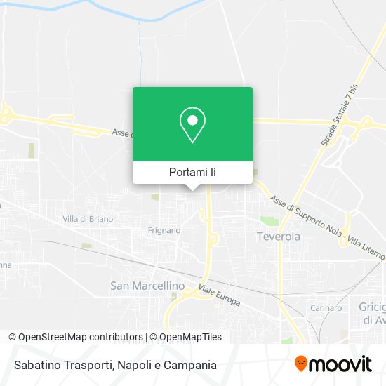 Mappa Sabatino Trasporti