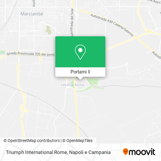 Mappa Triumph International Rome