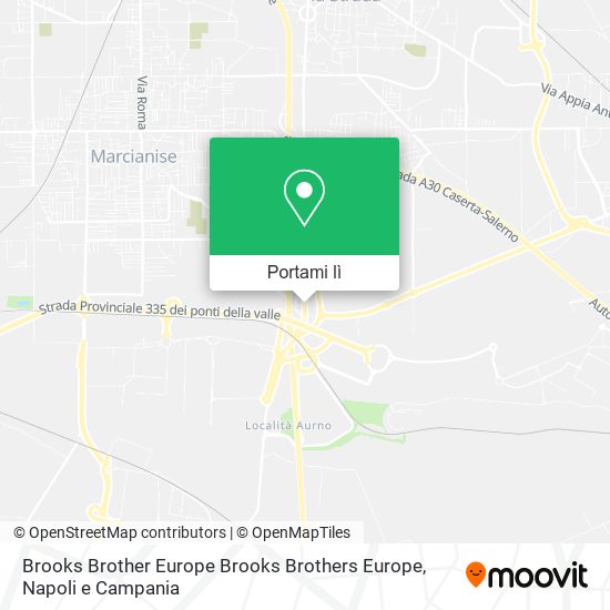 Mappa Brooks Brother Europe Brooks Brothers Europe