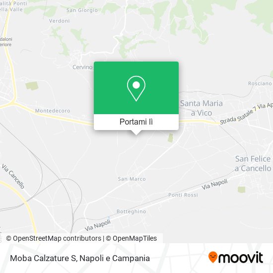 Mappa Moba Calzature S