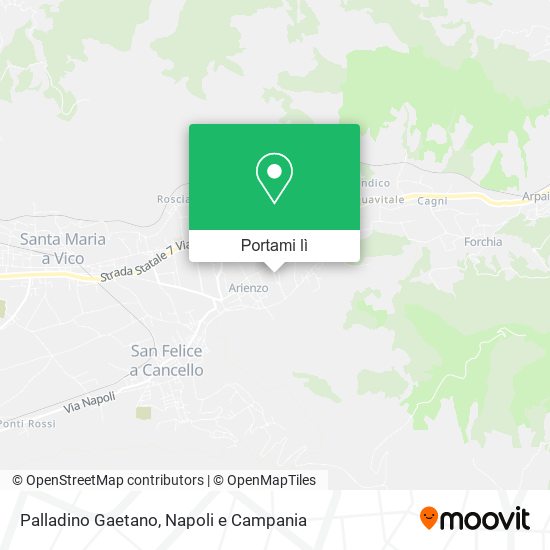 Mappa Palladino Gaetano