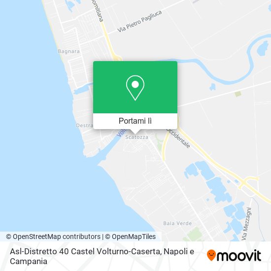 Mappa Asl-Distretto 40 Castel Volturno-Caserta