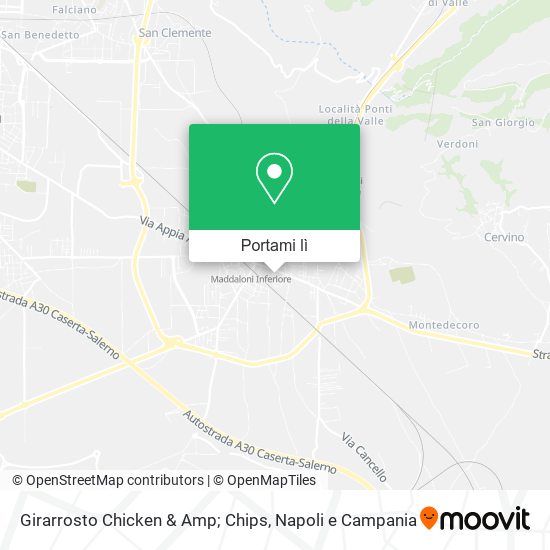 Mappa Girarrosto Chicken & Amp; Chips