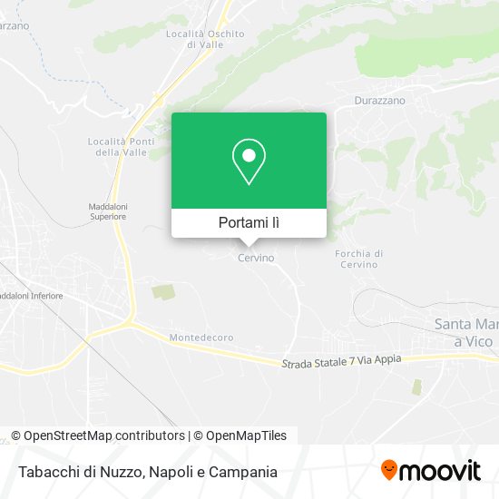 Mappa Tabacchi di Nuzzo