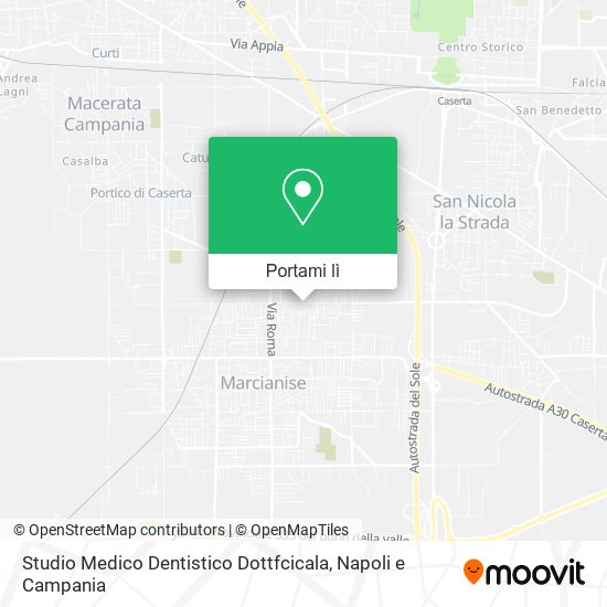 Mappa Studio Medico Dentistico Dottfcicala