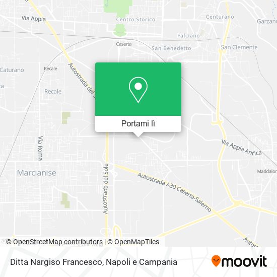 Mappa Ditta Nargiso Francesco