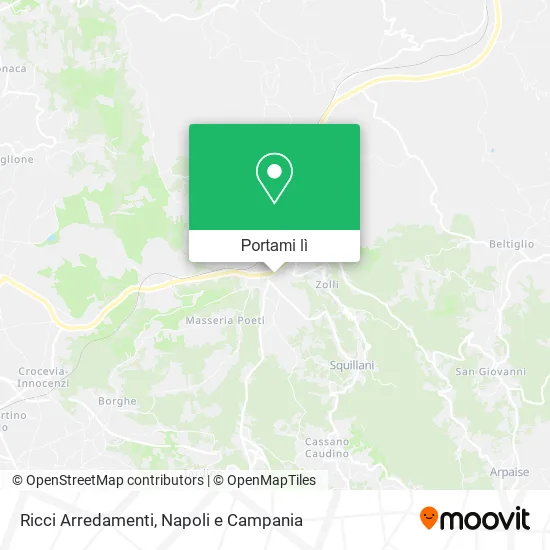 Mappa Ricci Arredamenti