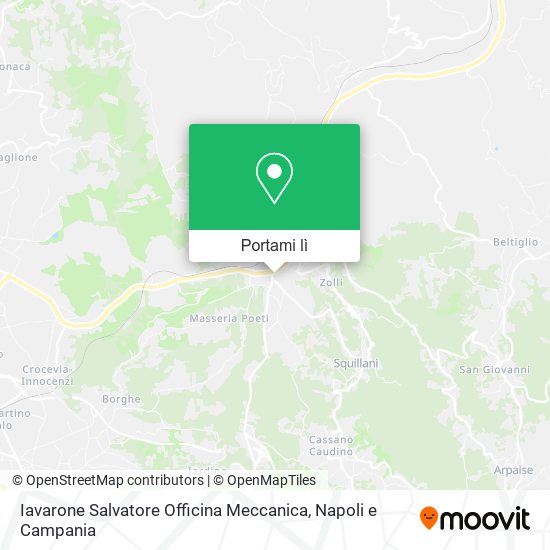 Mappa Iavarone Salvatore Officina Meccanica