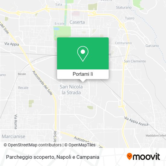 Mappa Parcheggio scoperto