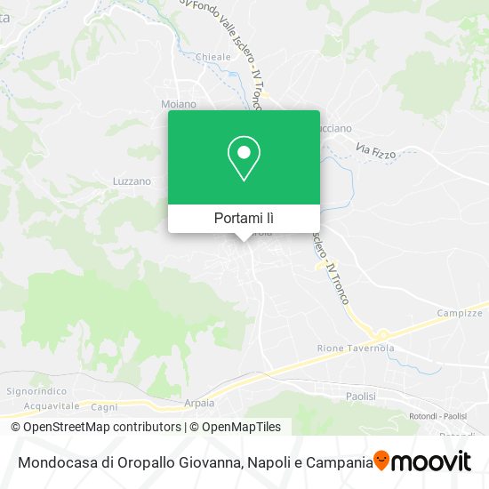 Mappa Mondocasa di Oropallo Giovanna