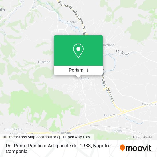 Mappa Del Ponte-Panificio Artigianale dal 1983