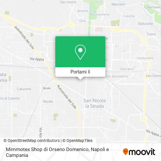 Mappa Mimmotex Shop di Orseno Domenico