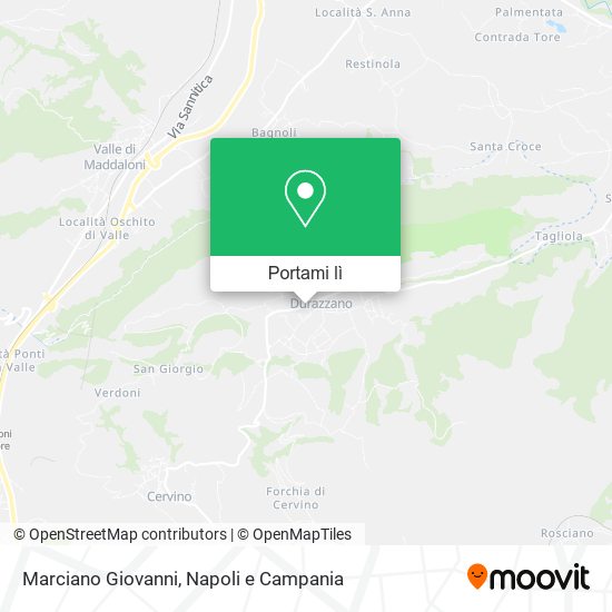 Mappa Marciano Giovanni