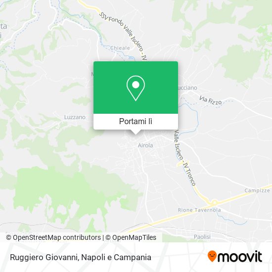 Mappa Ruggiero Giovanni