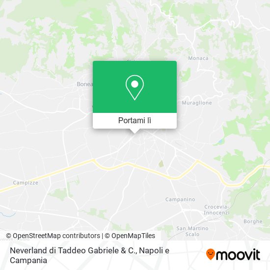 Mappa Neverland di Taddeo Gabriele & C.