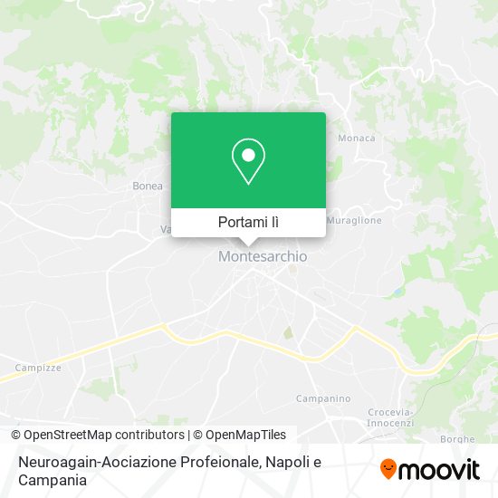 Mappa Neuroagain-Aociazione Profeionale