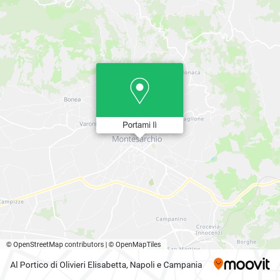 Mappa Al Portico di Olivieri Elisabetta
