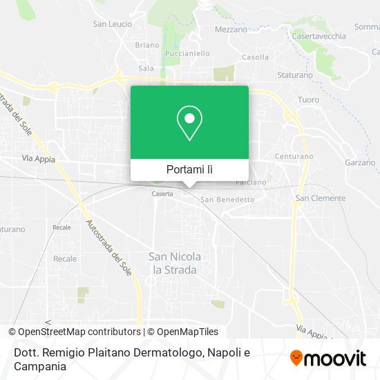 Mappa Dott. Remigio Plaitano Dermatologo