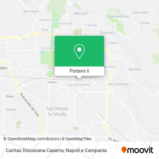 Mappa Caritas Diocesana Caserta