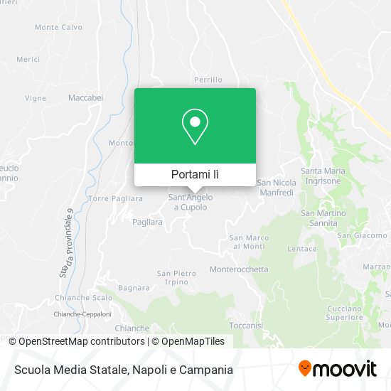 Mappa Scuola Media Statale