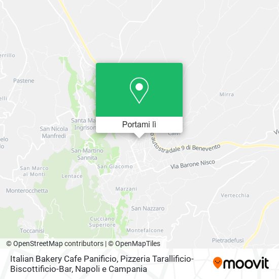 Mappa Italian Bakery Cafe Panificio, Pizzeria Tarallificio-Biscottificio-Bar